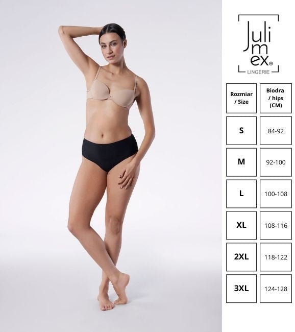 Julimex Simple String Maxi – Seamless High‑Waisted String Briefs - Velvet Touch Tights