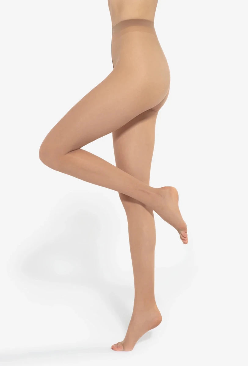 Gatta Senza Dita 10 Den – Sheer Open-Toe Tights for Sandals & Heels - Velvet Touch Tights