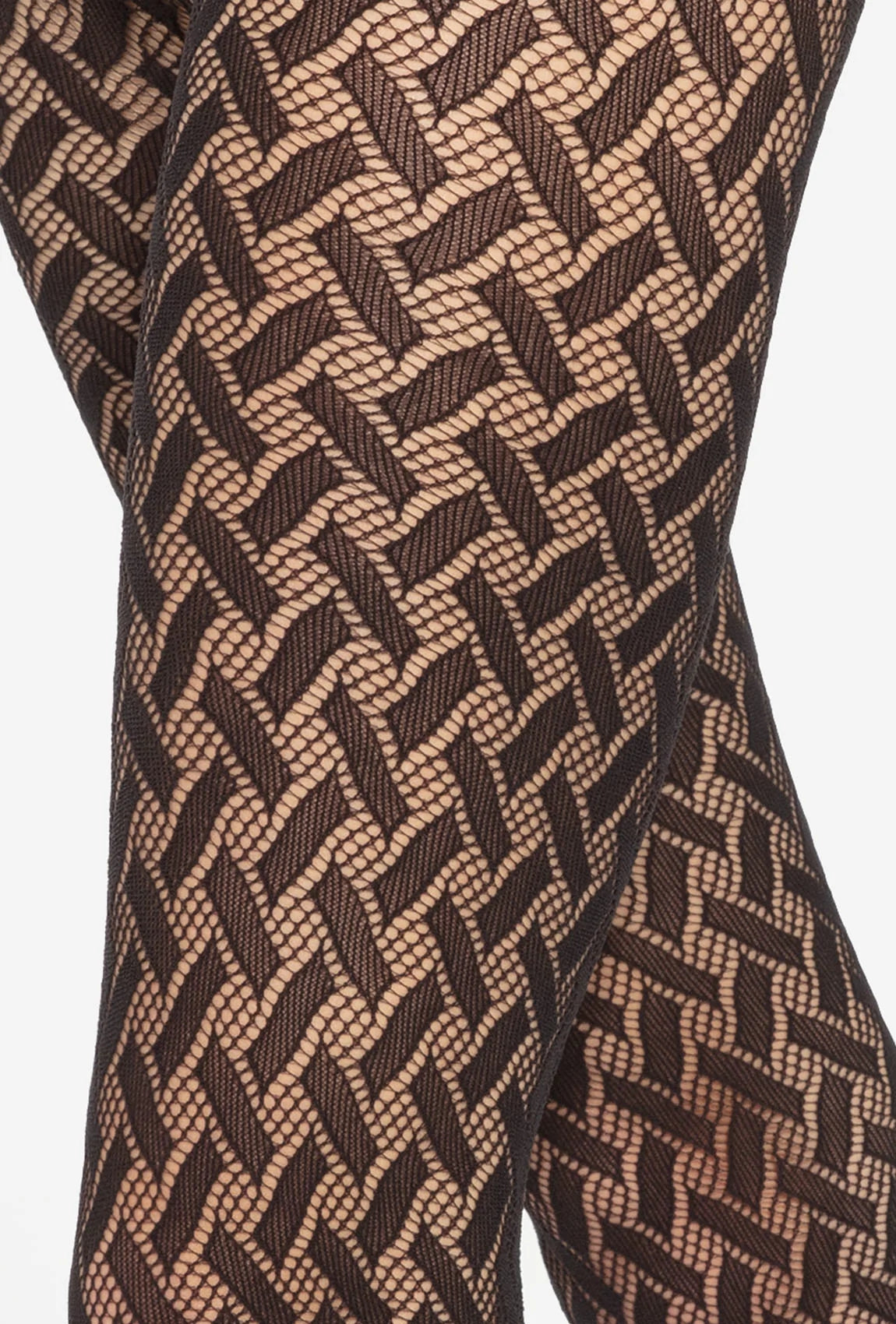 Gatta Runway No. 07 Geometric Fishnet Tights