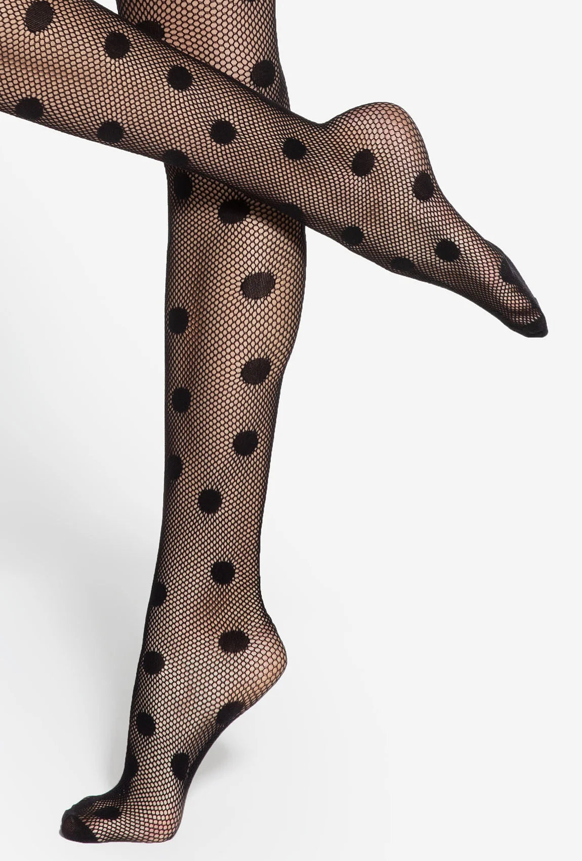 Gatta Runway No. 08 Polka Dot Fishnet Tights