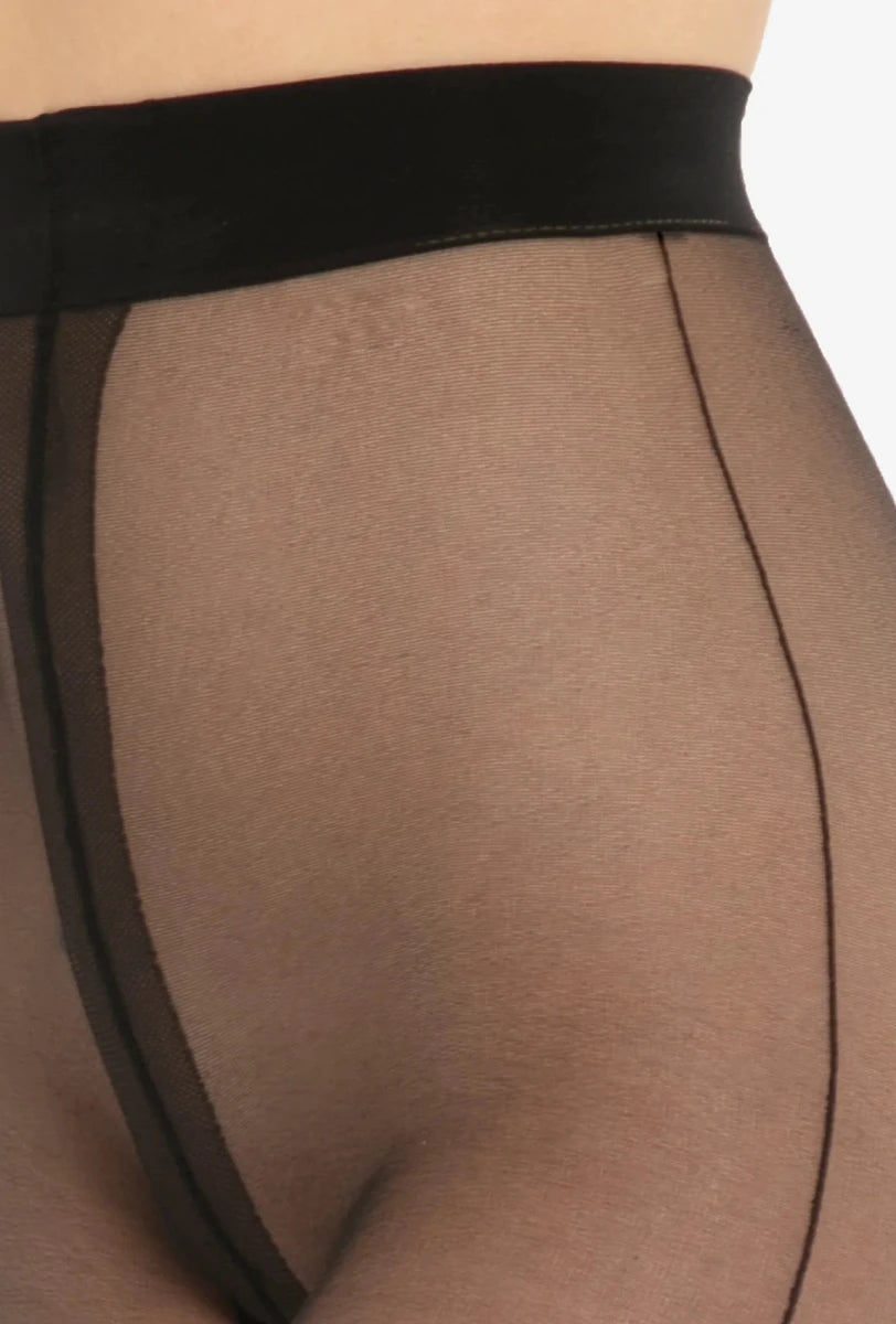Gatta Rita No. 01 Tights – 20 Den, Sensual & Elegant with Pole Dance Motif - Velvet Touch Tights
