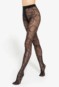 Gatta Modern No. 08 Geometric Pattern Tights 40 Den - Velvet Touch Tights