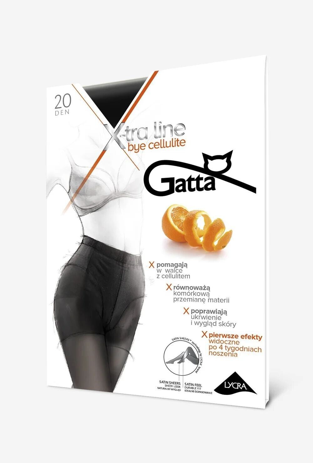 GATTA Bye Cellulite 20 Den – Anti-Cellulite & Shaping Tights