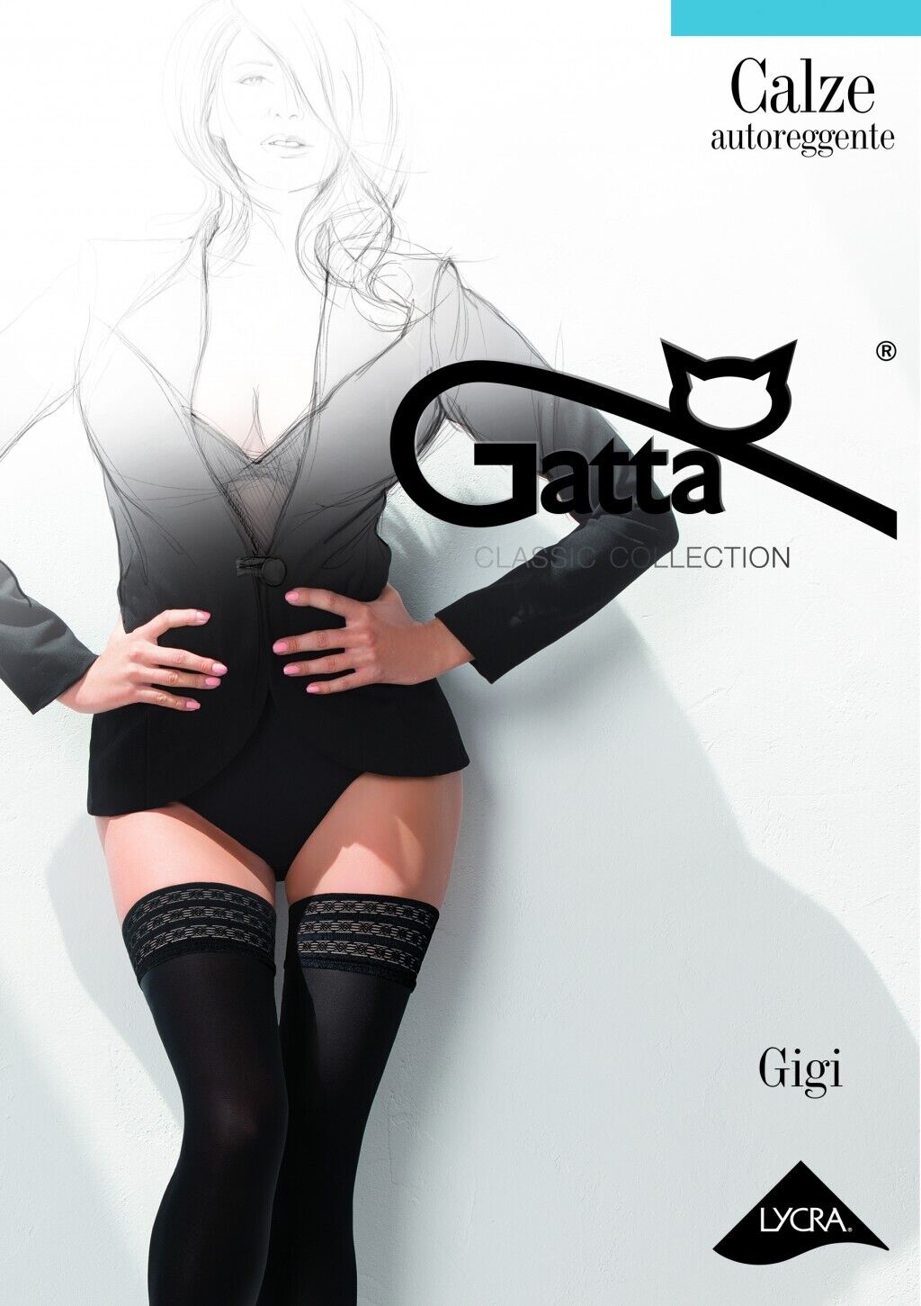 GATTA Gigi 60 Den Hold ups – Opaque, Matte, Comfortable & Stylish Legs