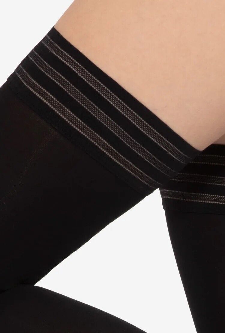 GATTA Gigi 60 Den Hold ups – Opaque, Matte, Comfortable & Stylish Legs - Velvet Touch Tights