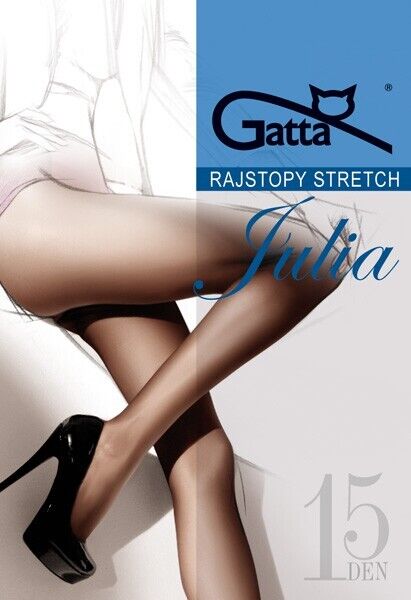 GATTA Julia 15 Den Tights – Lightweight, Transparent & Bare-Leg Effect - Velvet Touch Tights