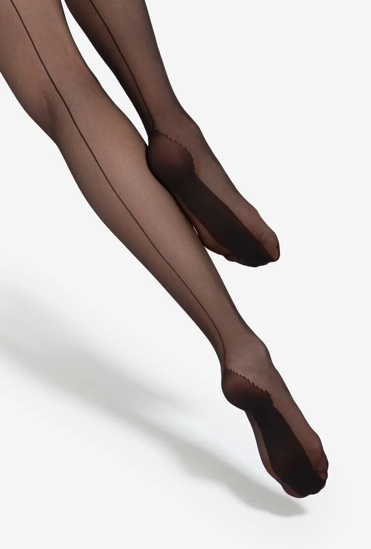 GATTA Chiara 20 Den – Elegant Sheer Tights with Seam & Bikini Panty