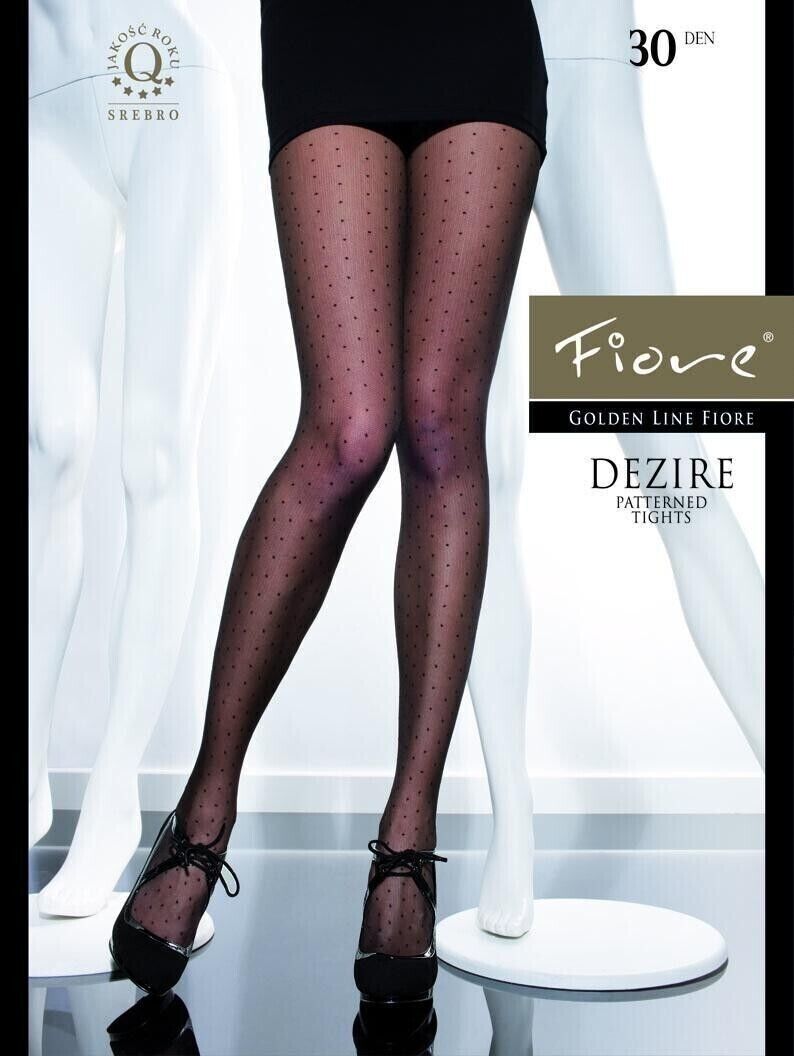 Fiore Dezire Tights 30 Den – Matte Finish with Flat Seam Comfort - Velvet Touch Tights