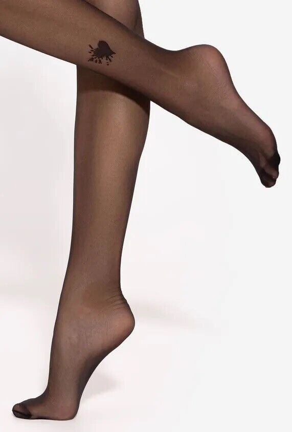 GATTA Lovely 07 Tights 20 DEN – Elegant Heart Design, Soft Fit - Velvet Touch Tights