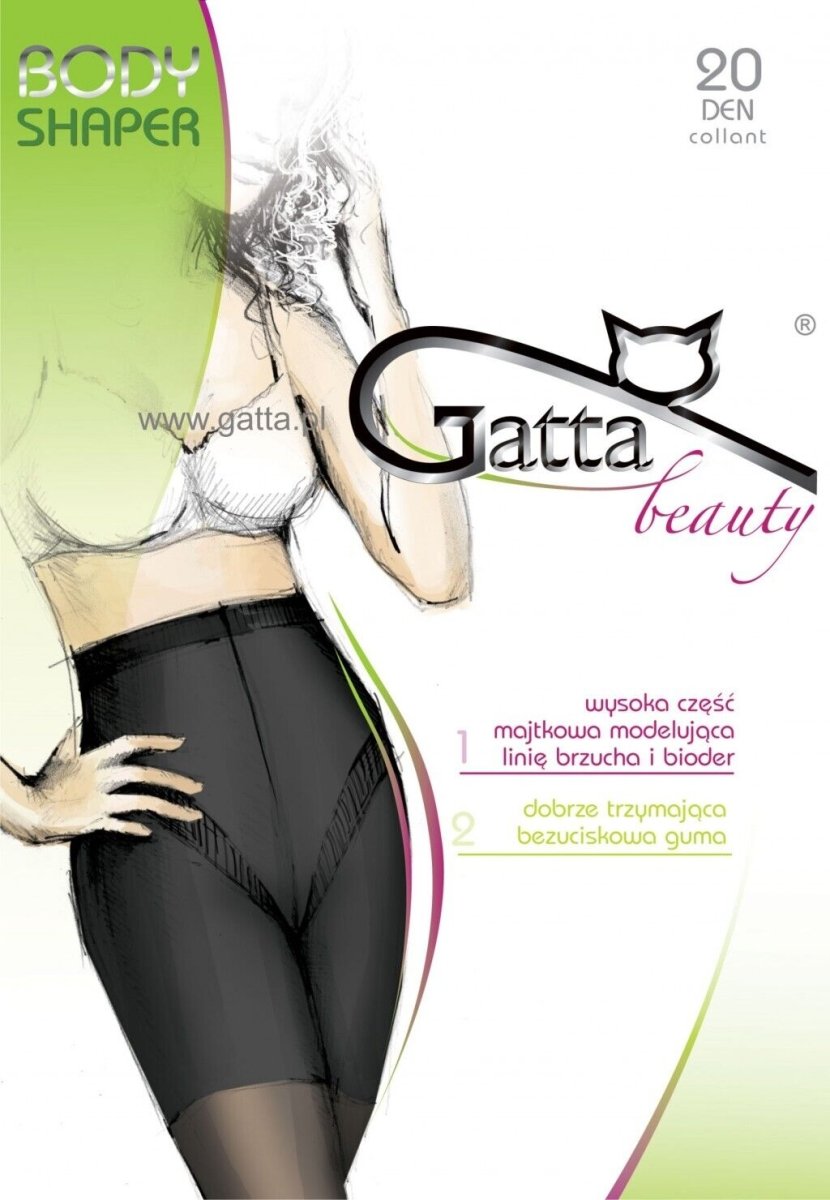 GATTA Body Shaper 20 DEN Tights – Sculpt & Smooth Your Silhouette - Velvet Touch Tights