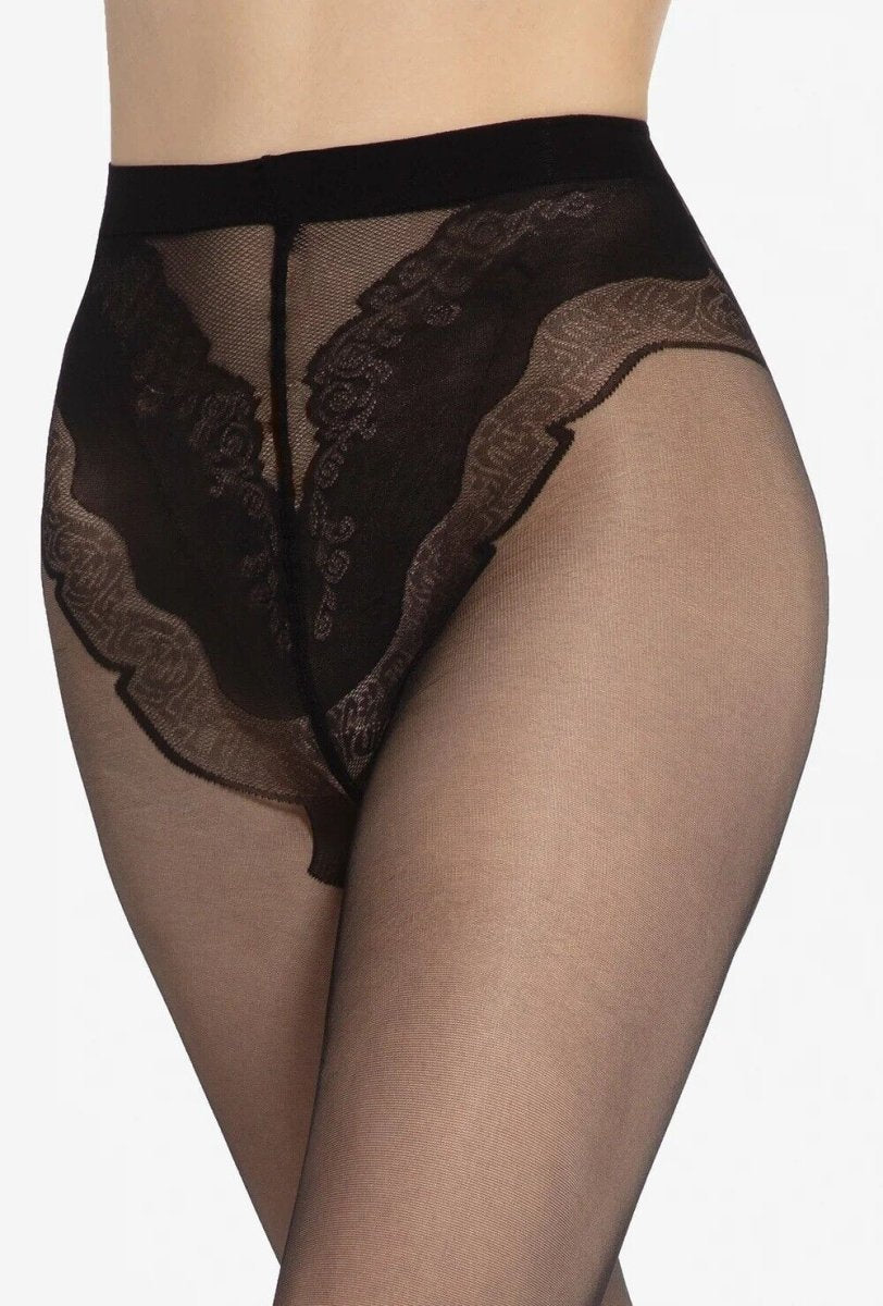 GATTA Ars Amandi Astrea Sexy Pattern Tights - Velvet Touch Tights