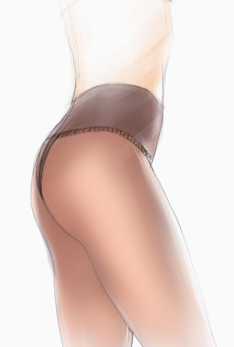 GATTA Body Slimmer 20 DEN tights shape waist & abdomen with comfort - Velvet Touch Tights