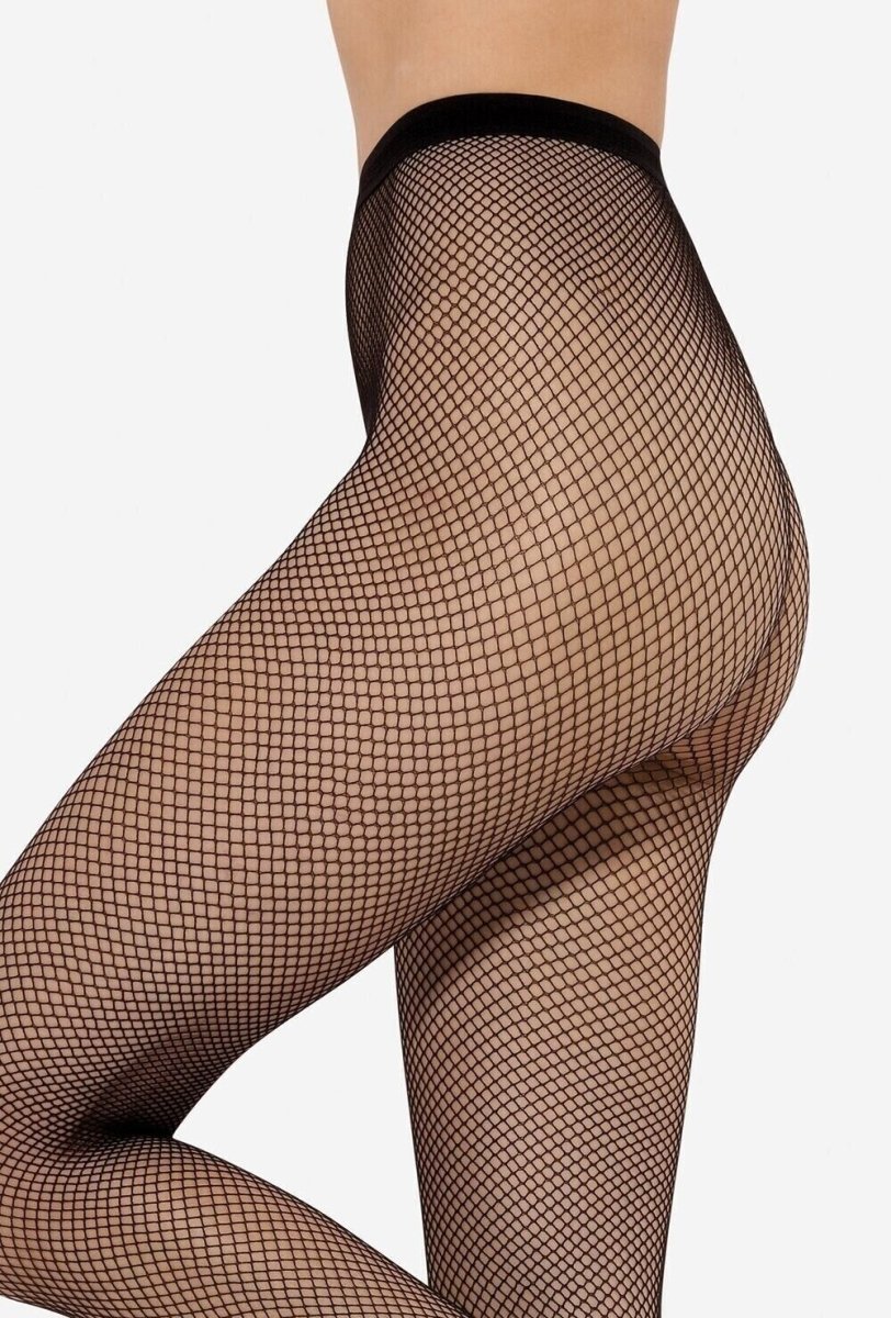 Gatta Brigitte No. 01 Fishnet Tights – Elegant, Seamless & Feminine Style - Velvet Touch Tights